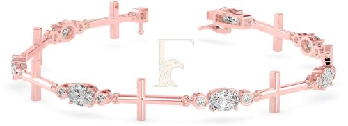 Elegant Simplicity Designed Diamond Bracelet