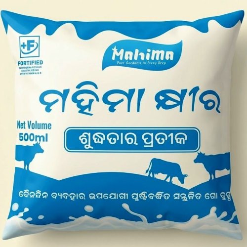 500ml Mahima Toned Milk