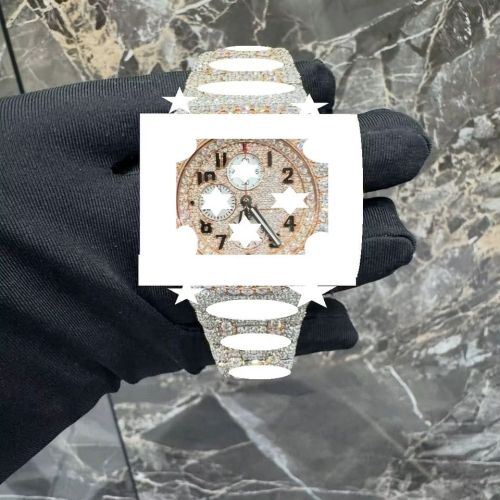 Moissanite Diamond Business Luxury Mechanical Quartz Watch