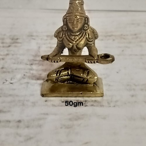 50 Gm Brass Annapurna Mata Statue