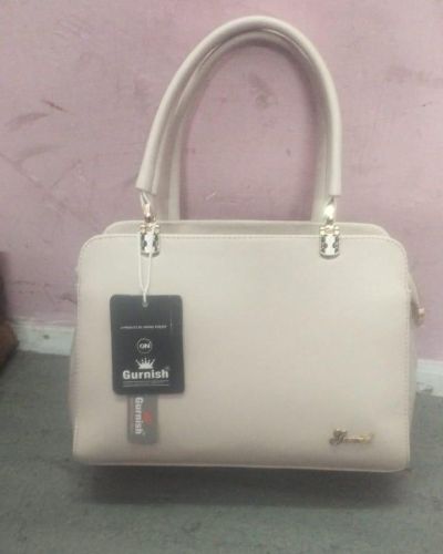 Beige Ladies Fashion Handbag