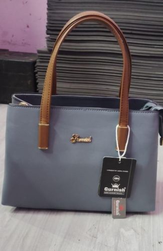 Grey Ladies Hand Bag