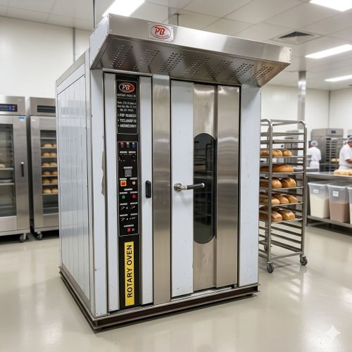 18 Tray Bakery Rotary Rack Oven