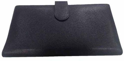 Plain Female Black Ladies Leather Wallet