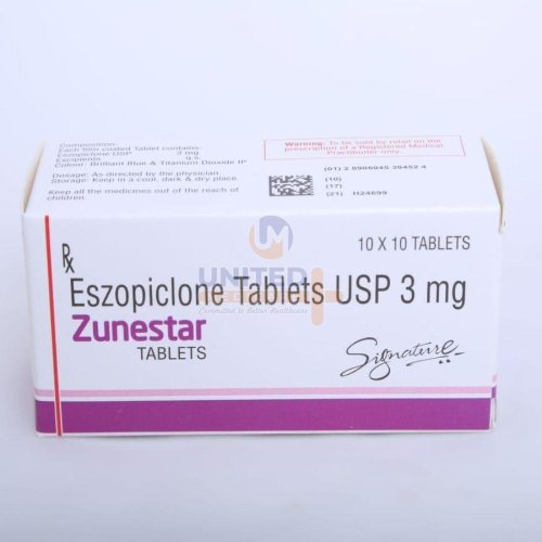 Zunestar 3  Mg Tablets