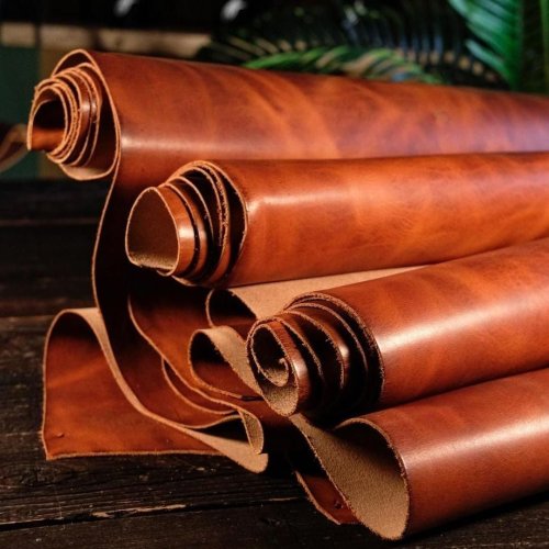 Plain Finished Goat Leather Sheet