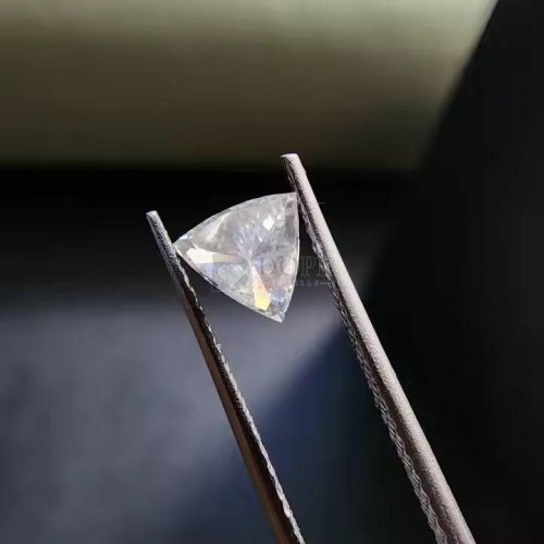 0.31 Carat Luxury White Trillion Cut CVD Diamond