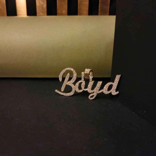 Hip Hop Bayd Moissanite Diamond Pendant
