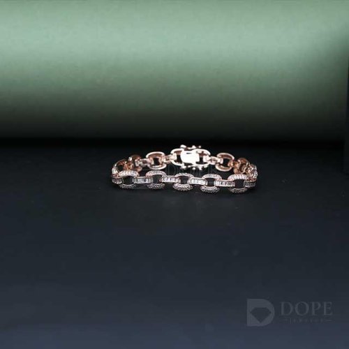 Ladies Charm Moissanite Diamond Bracelet