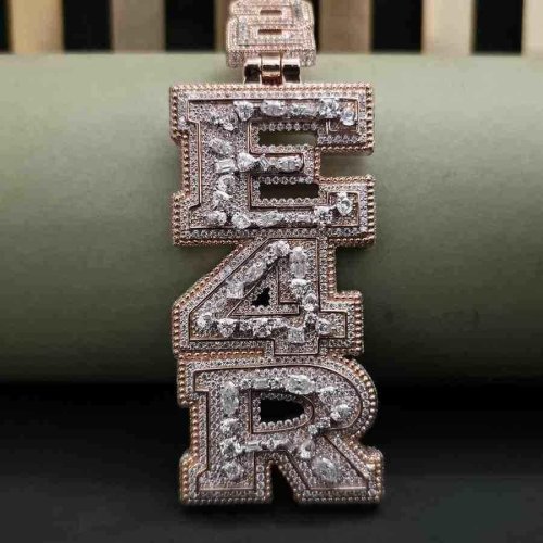 Luxury E4R Design Diamond Pendant