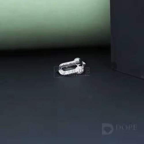 Mens Ice Out Lab Grown Moissanite Diamond Ring