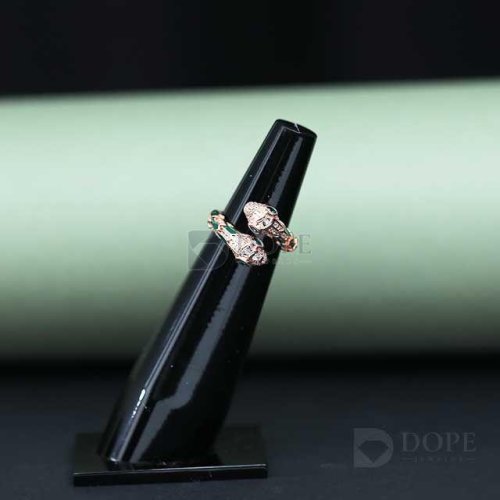 Unisex 14kt Solid Gold Hip Hop Lab Grown Diamond Ring