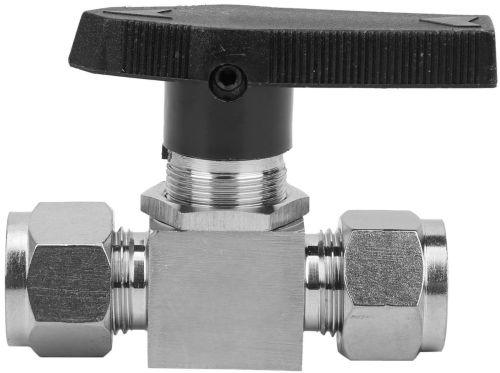Ball Valve Tube End OD Connection Knob Type 3000 PSI 1/2 Inch SS304 Precision Valve &Ndash; Ricaflow
