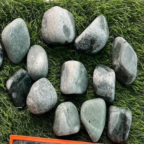 Green Marble Pebble Stones