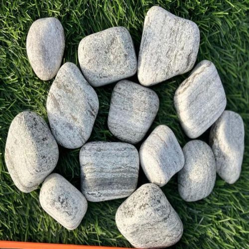 Zebra Black Pebble Stones