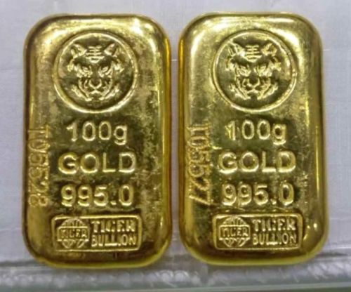 100 Gram Gold Bullion Bars