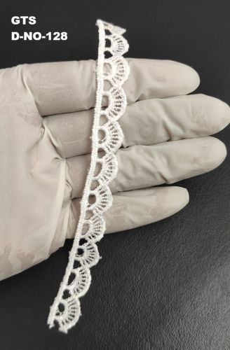 White Scalloped Edge GPO Lace