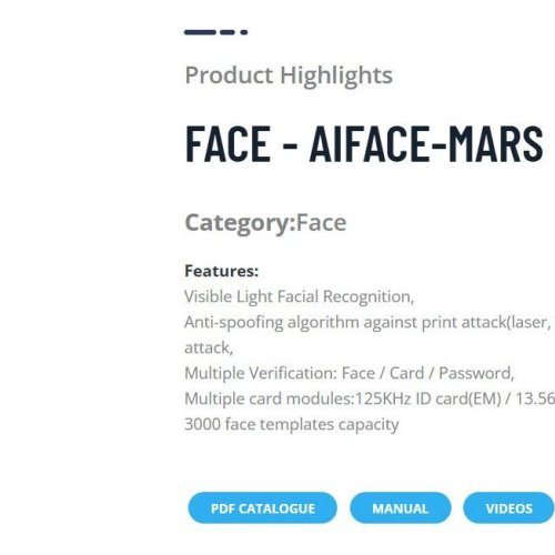 Essl AI-face Mars Face Recognition Attendance System