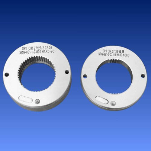 Straight Spline Hard Go & Hard Nogo Ring Gauge Set
