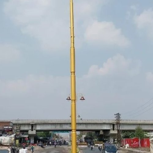 5m Antique Cast Iron Pole