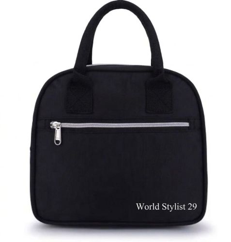 Black Document Bag
