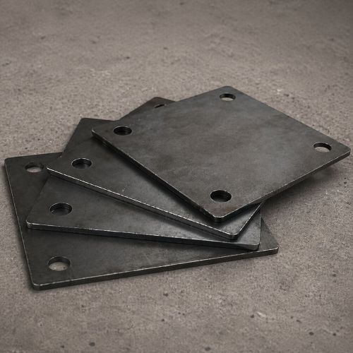 250x250mm Mild Steel Base Plate