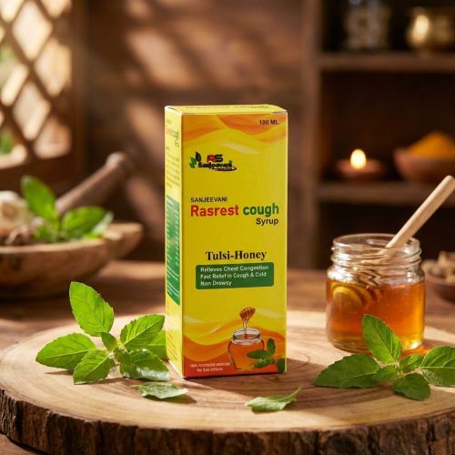 100 Ml RS Sanjeevani Rasrest Cough Syrup