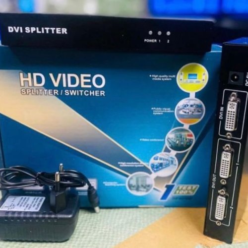 2 Port DVI Splitter