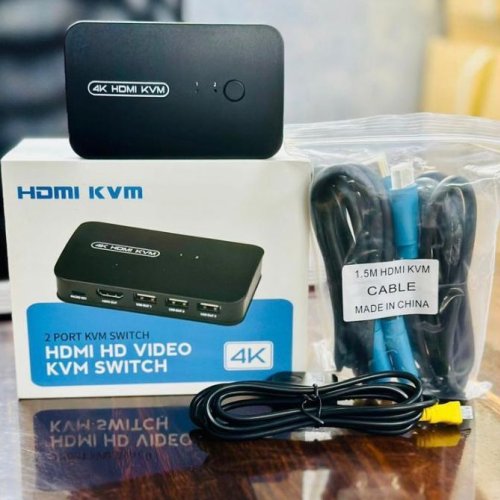 2 Port HDMI KVM Switch