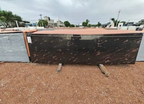 Fish Brown Granite Slab