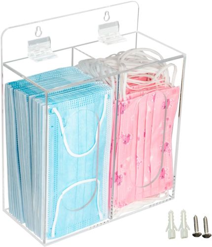 2 Hole Face Mask Dispenser Box