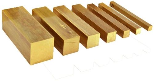 Brass Square Bars