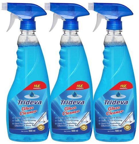 500ml Trideva Glass Cleaner