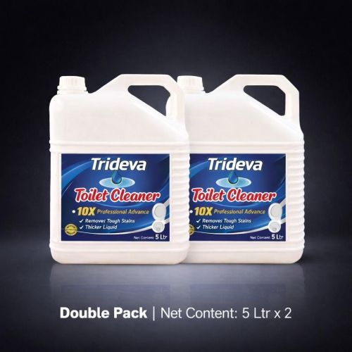 Trideva Pack of 2 Liquid Toilet Cleaner