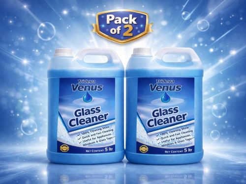Trideva Venus Pack of 2 Glass Cleaner