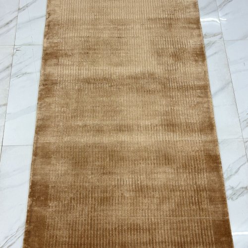 Gold Handwoven Runner Rug