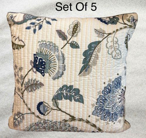 Premium Cotton Printed Cushion Cover Set