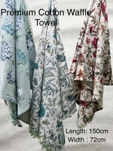Premium Cotton Waffle Towel