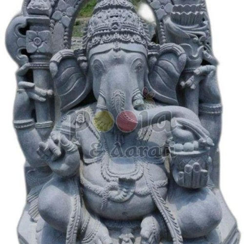Sacred Temple Worship Stone God Idol Murti