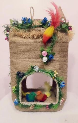 Handmade Decorative Hanging Bird House