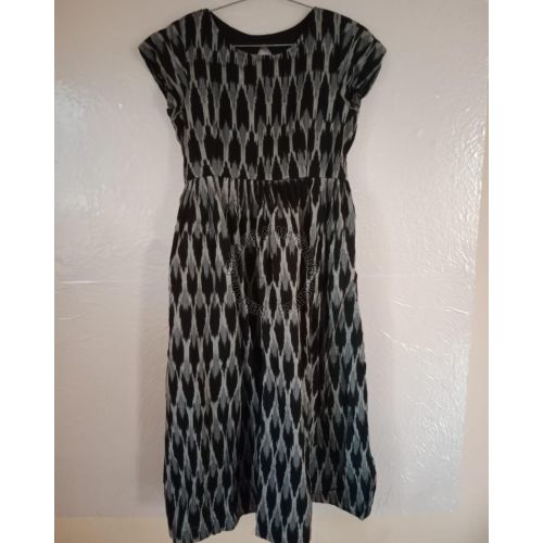 Black Ethnic Printed Frock