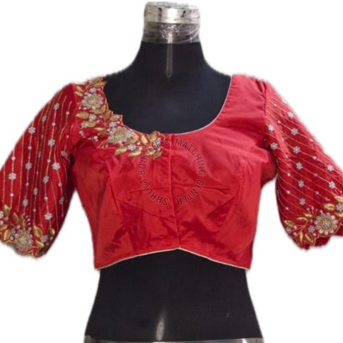 Silk Embroidered Blouse