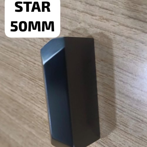 50mm Star Edge Cabinet Knob