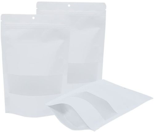 White Paper Stand Up Pouch