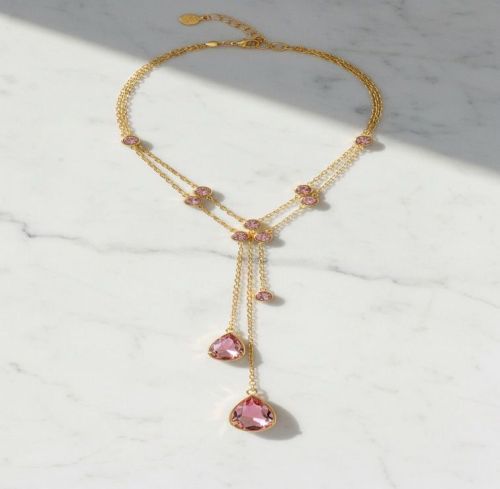 925 Silver Rose Gold Sweet Reverie Necklace
