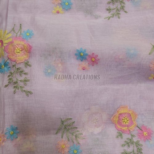 Embroidered Sheer Fabric