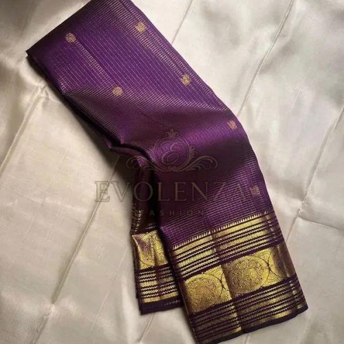 Purple Shahi Varnika Banarasi Silk Saree Purple Shahi Varnika Banarasi Silk Saree
