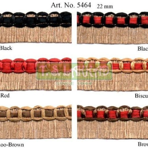Braided Top Fringe Decorative Lace Trim