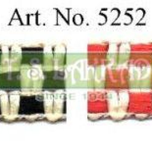 Check Weave Dual Tone Decorative Lace Trim