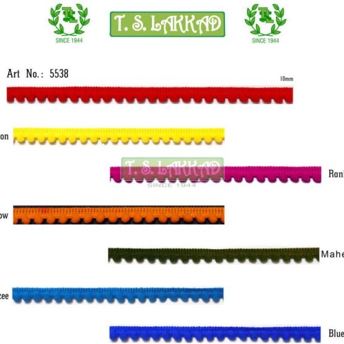 Colorful Mini POM Edge Lace Trim